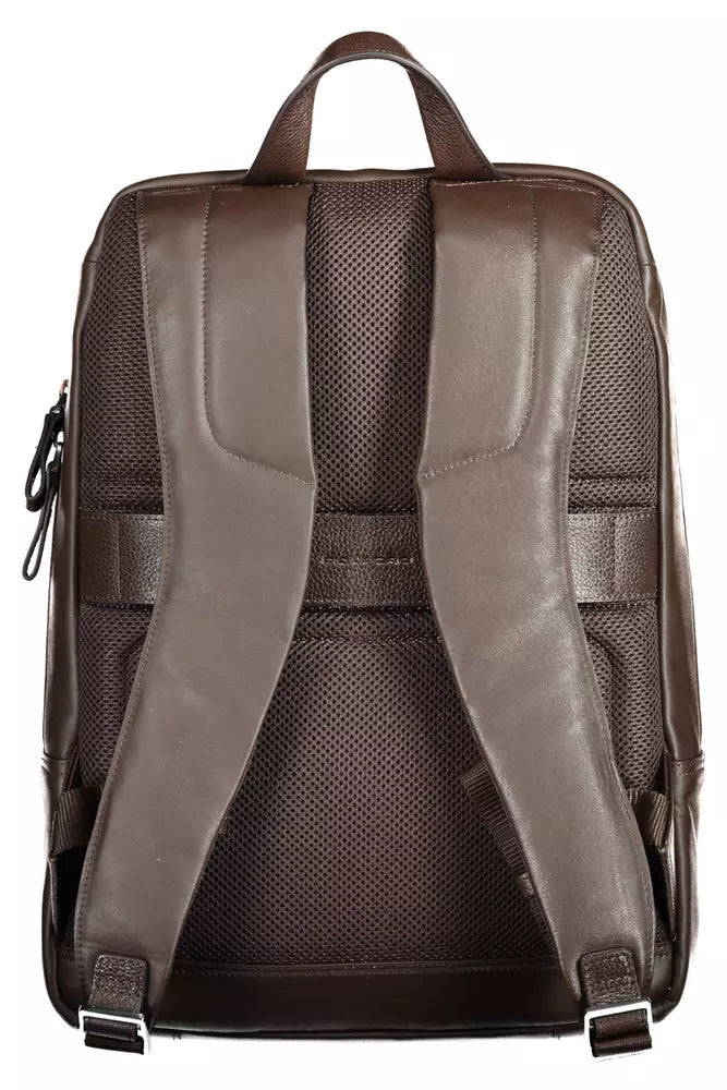 Brown Leather Backpack