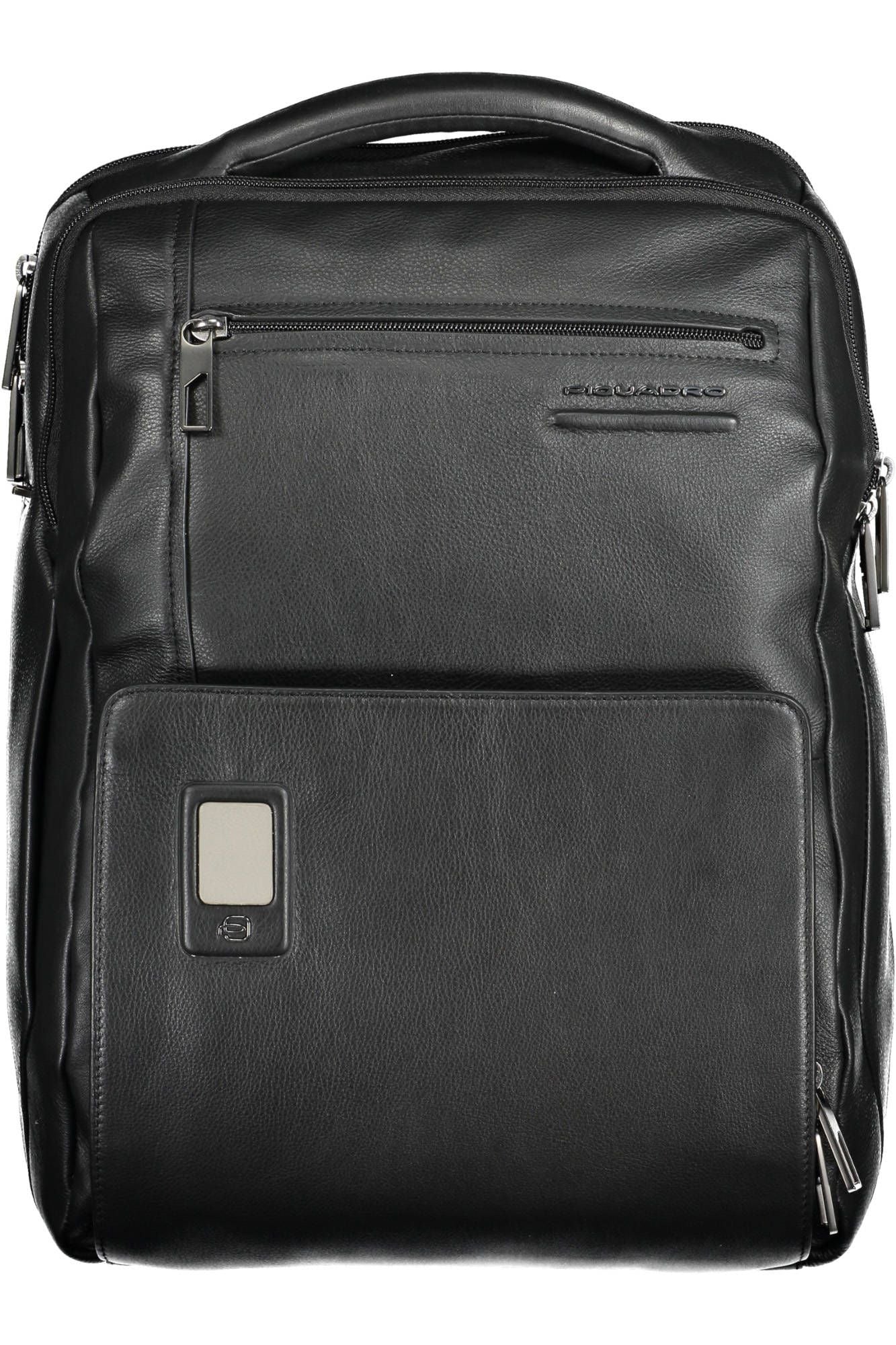 Black Leather Backpack