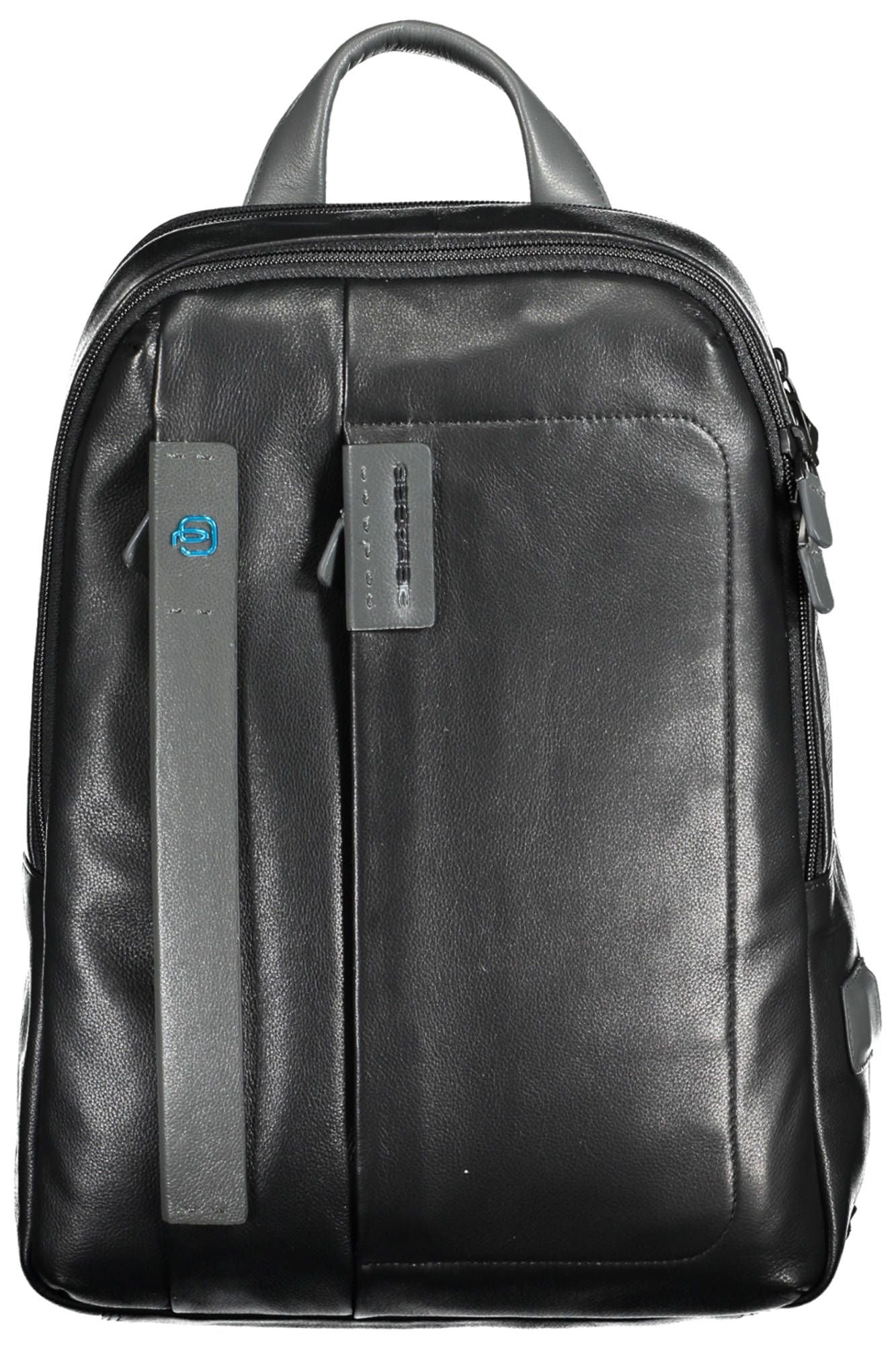 Black Leather Backpack