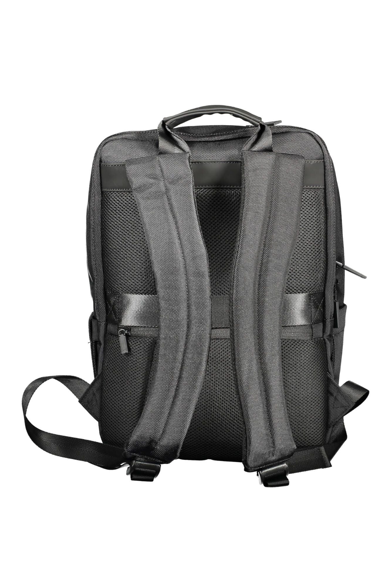 Black Polyester Backpack