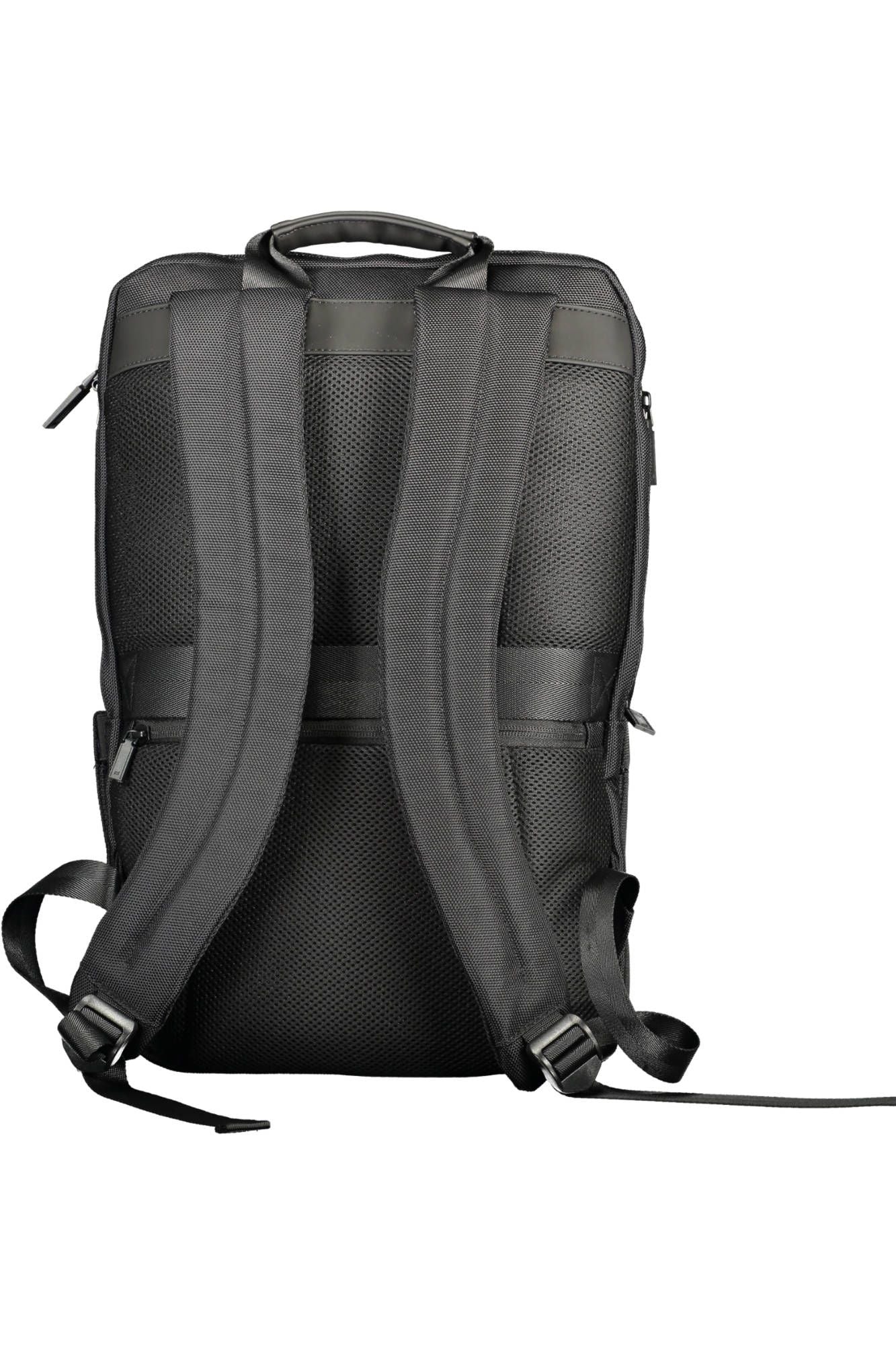 Black Polyester Backpack