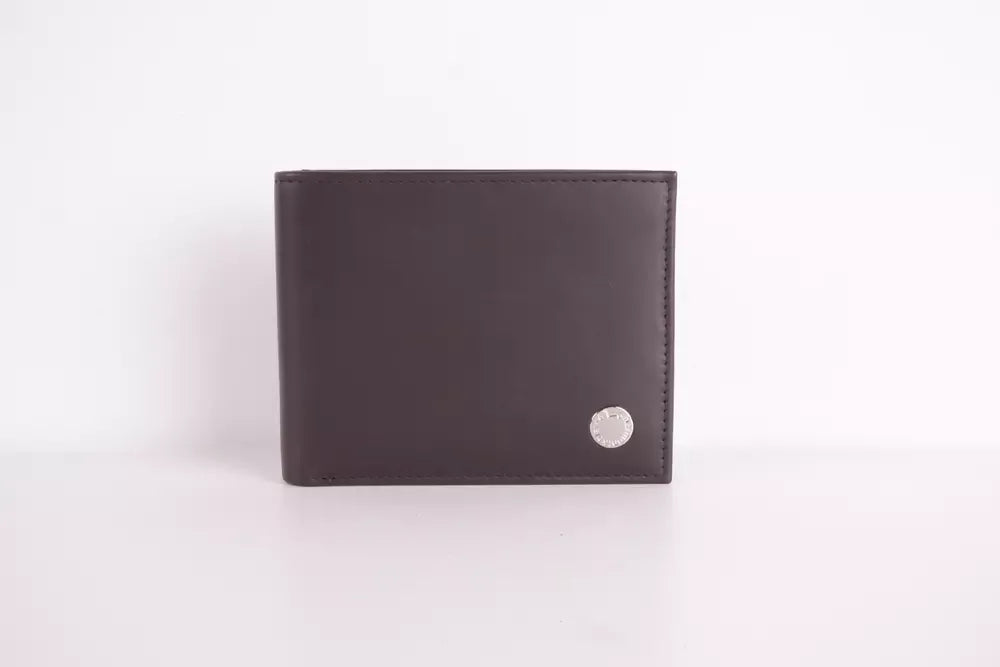 Elegant Calfskin Leather Wallet