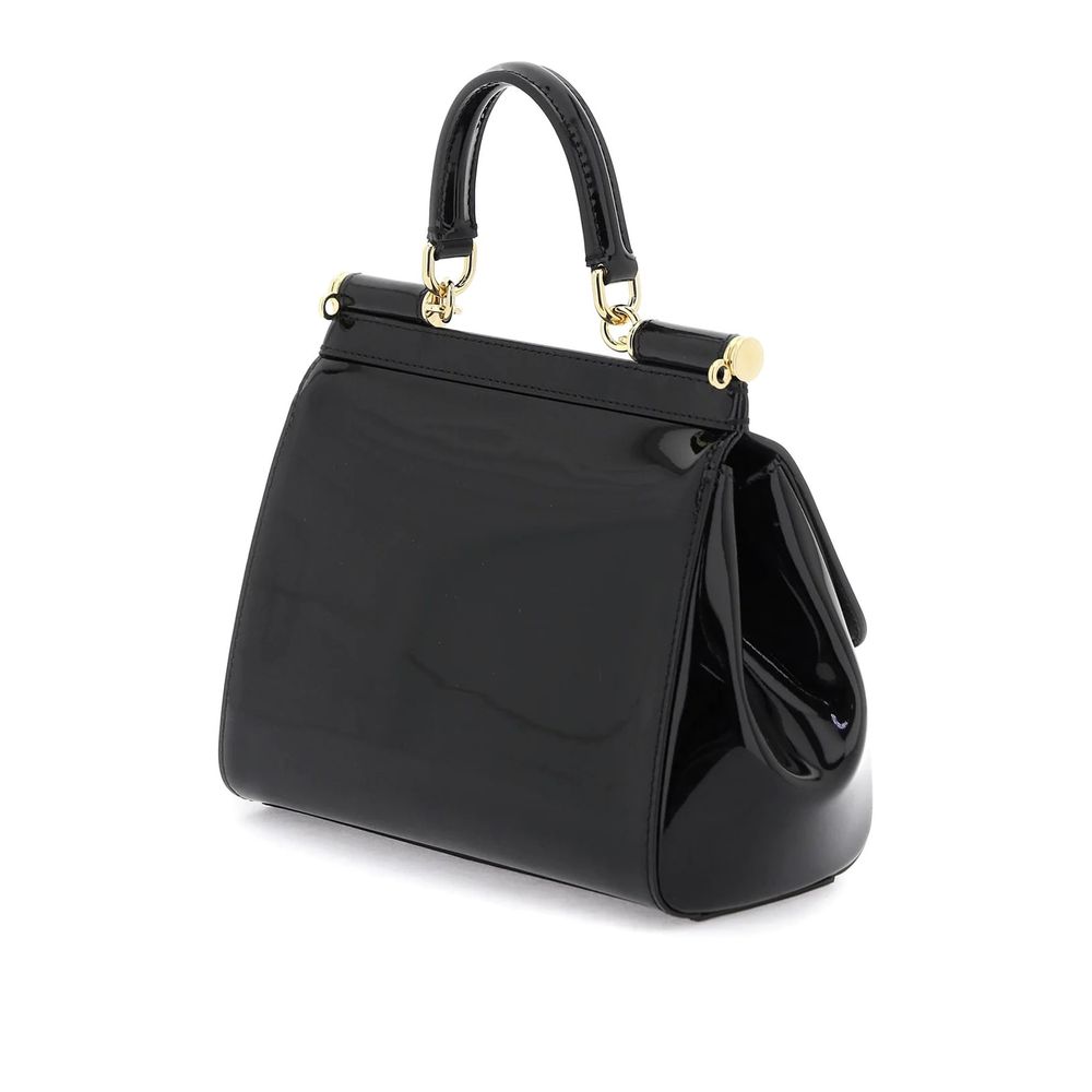 Sicily Elegance Patent Leather Bag