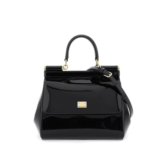 Sicily Elegance Patent Leather Bag