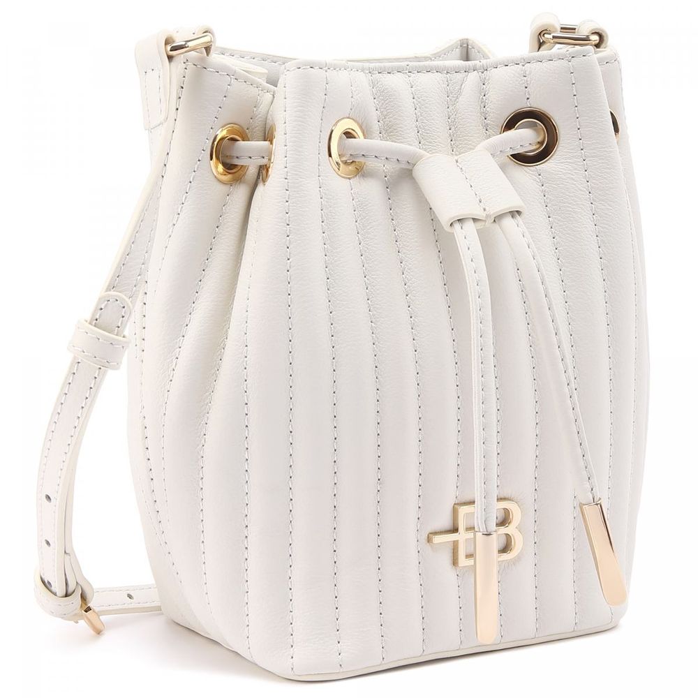 White Leather Di Calfskin Crossbody Bag