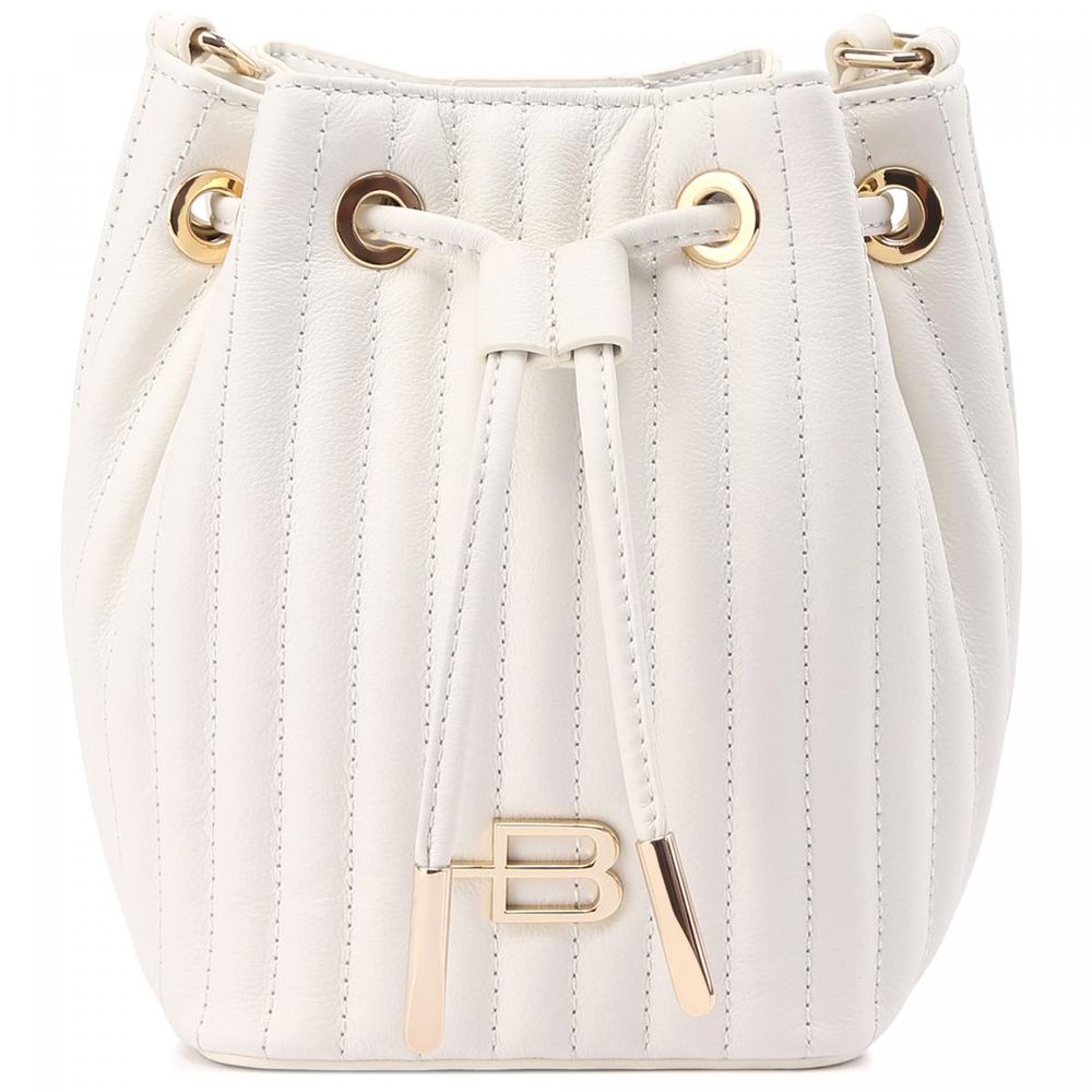 White Leather Di Calfskin Crossbody Bag