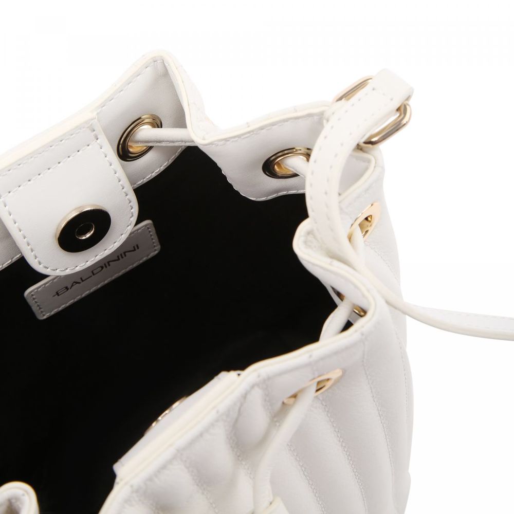 White Leather Di Calfskin Crossbody Bag