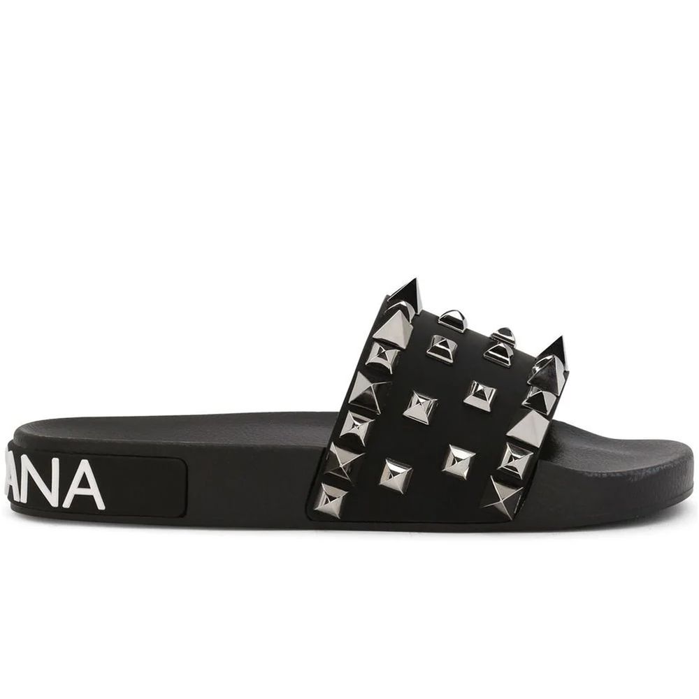 Studded Elegance Slipper Sandals