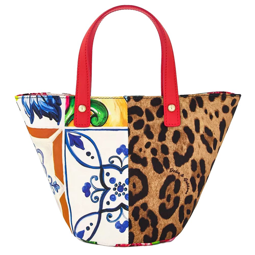 Multicolor Cotton Handbag