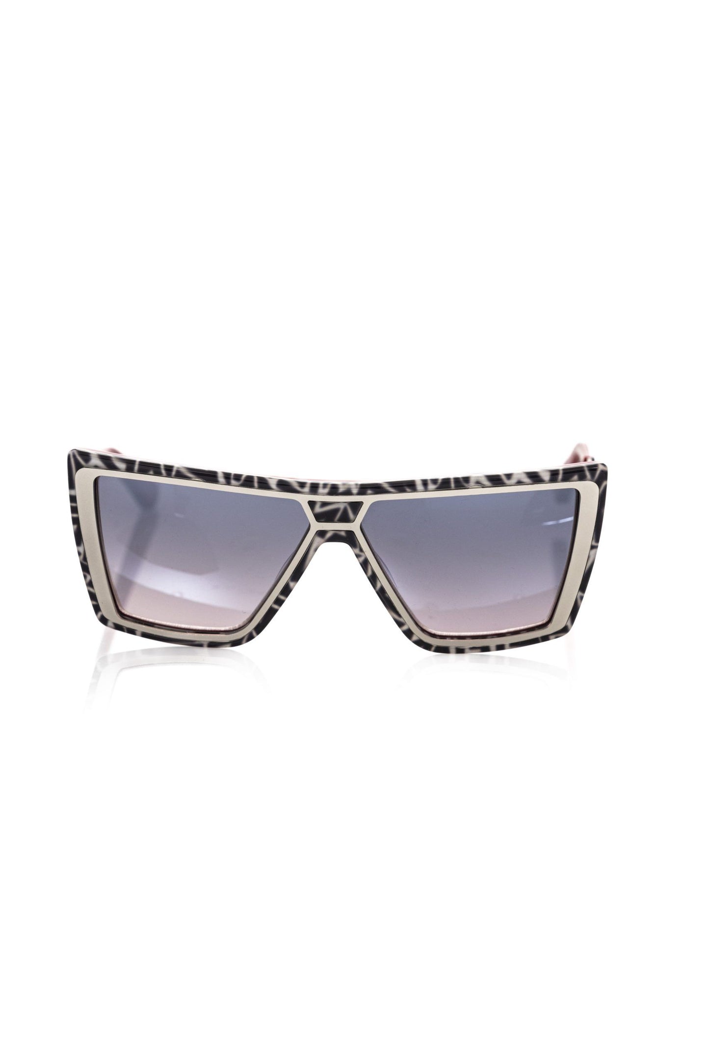 Chic Zebra Pattern Square Sunglasses