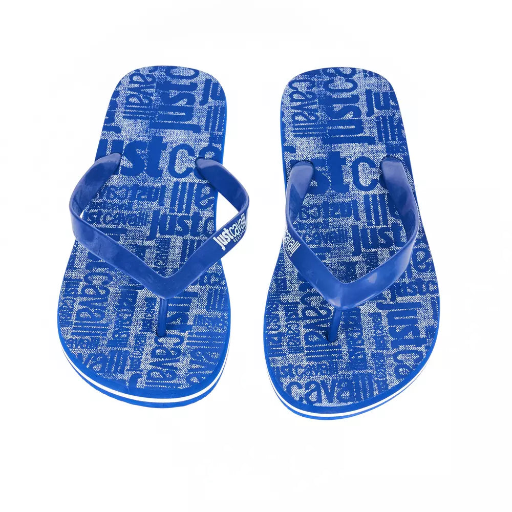 Elegant Light Blue Men's Flip Flops