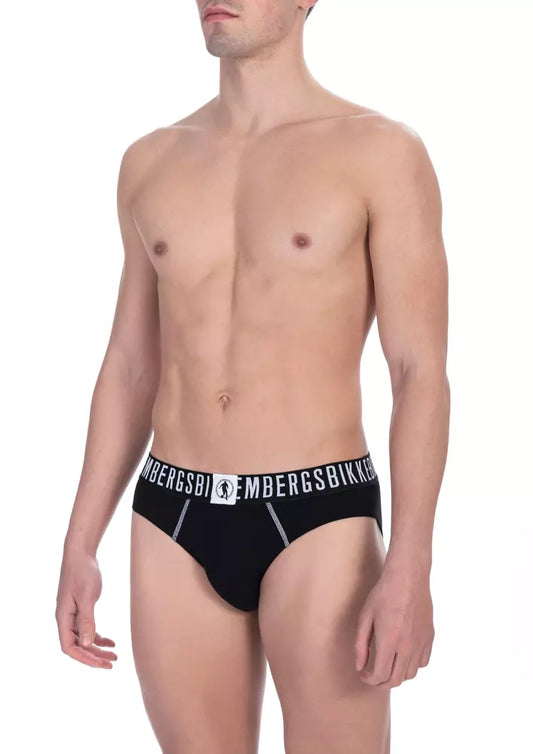 Sleek Bi-Pack Cotton Blend Briefs