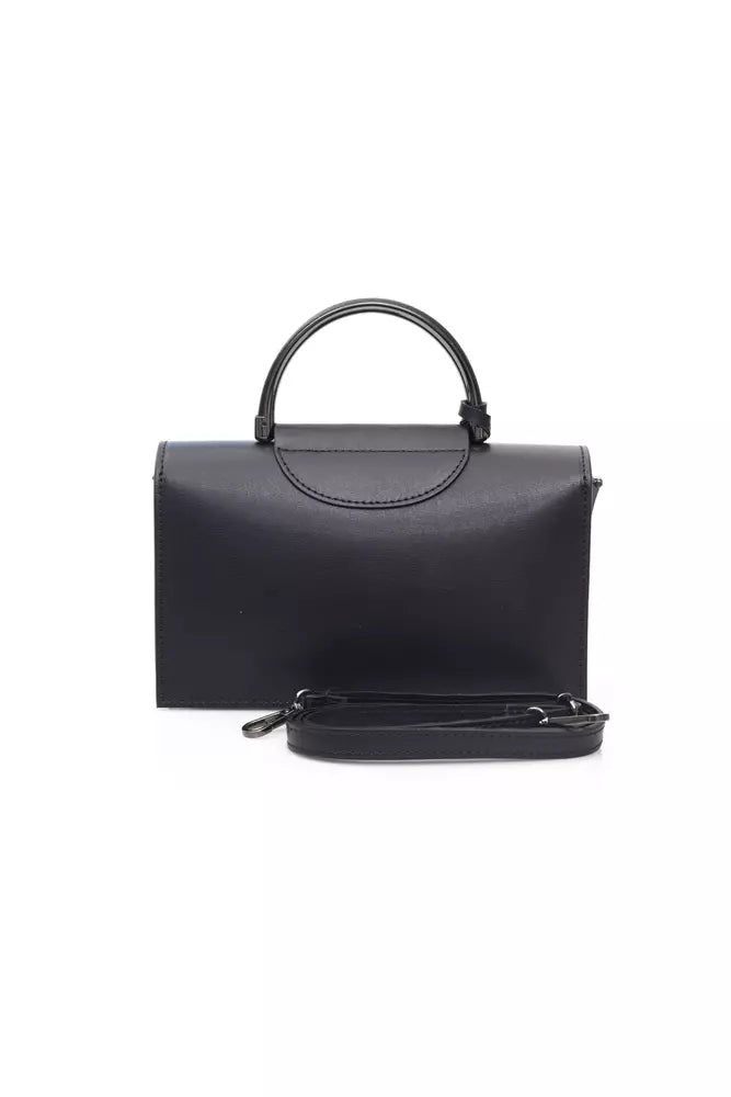 Chic Black Leather Shoulder Bag