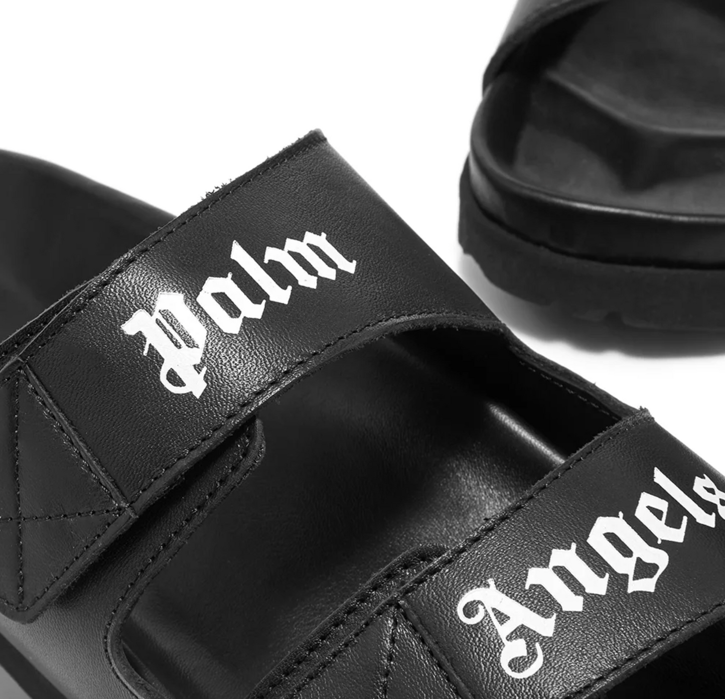 Elegant Black Leather Sandals