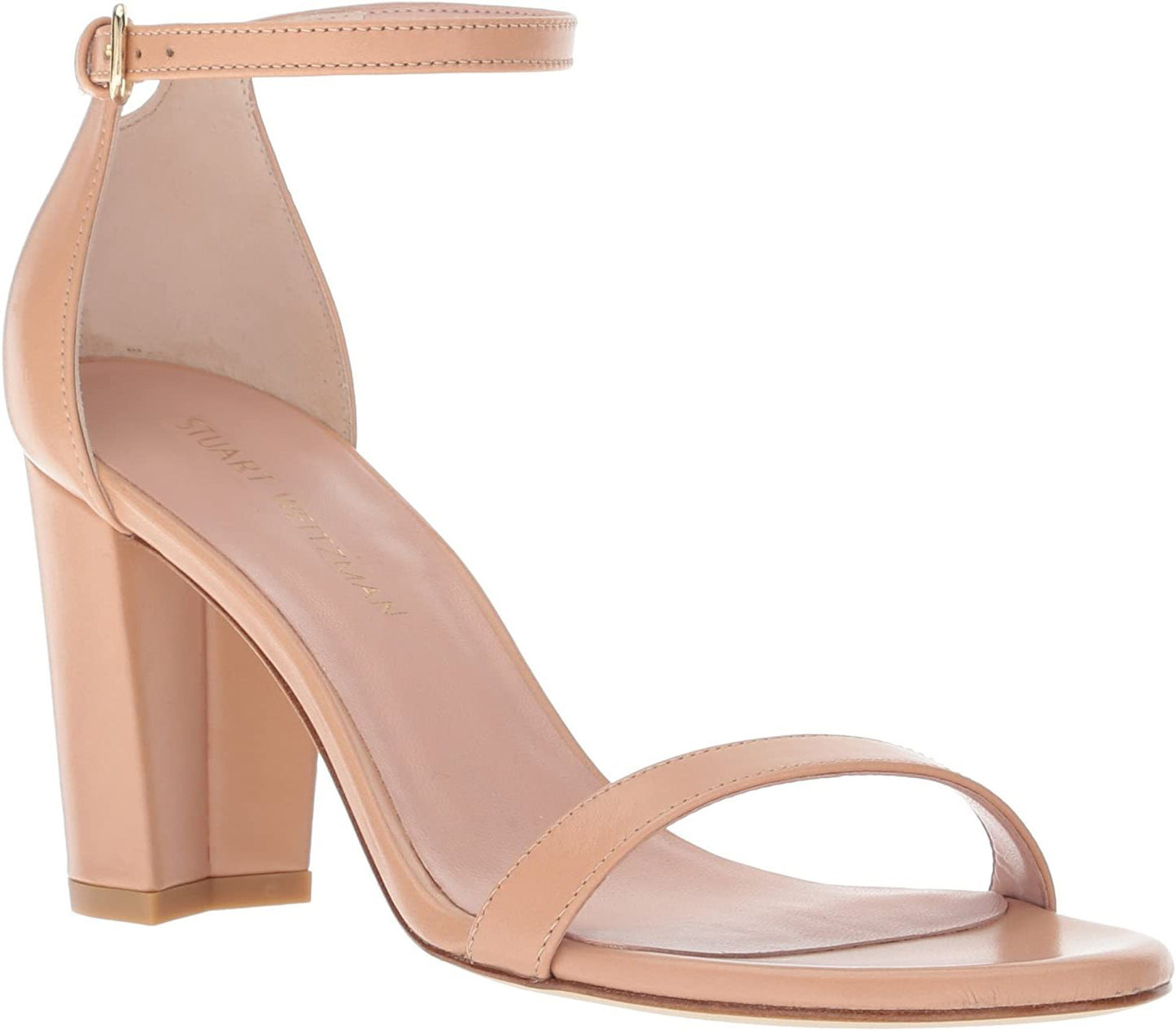 Chic Pink Nappa Leather Sandals