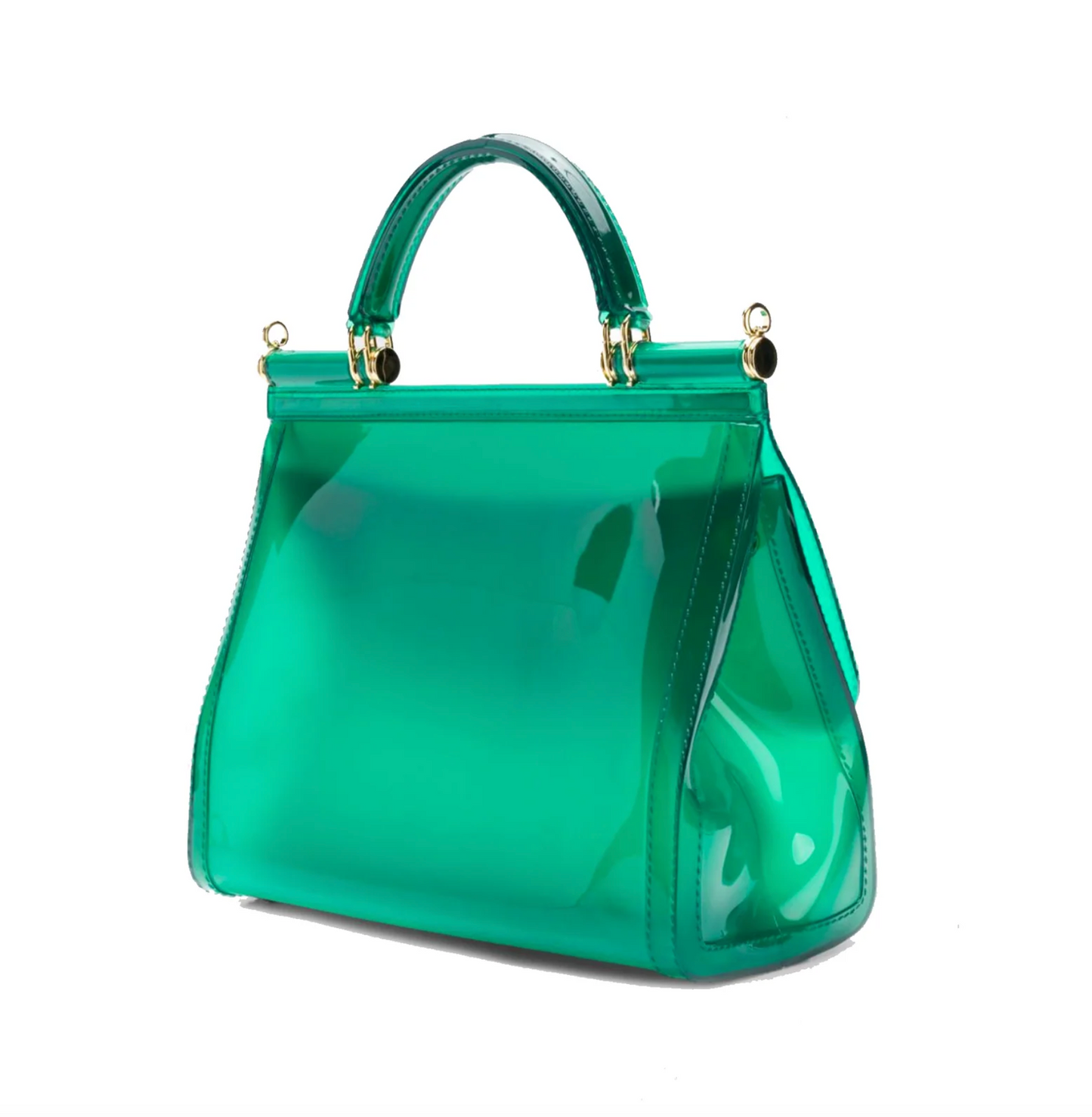 Elegant Sicilian Green Crossbody Bag