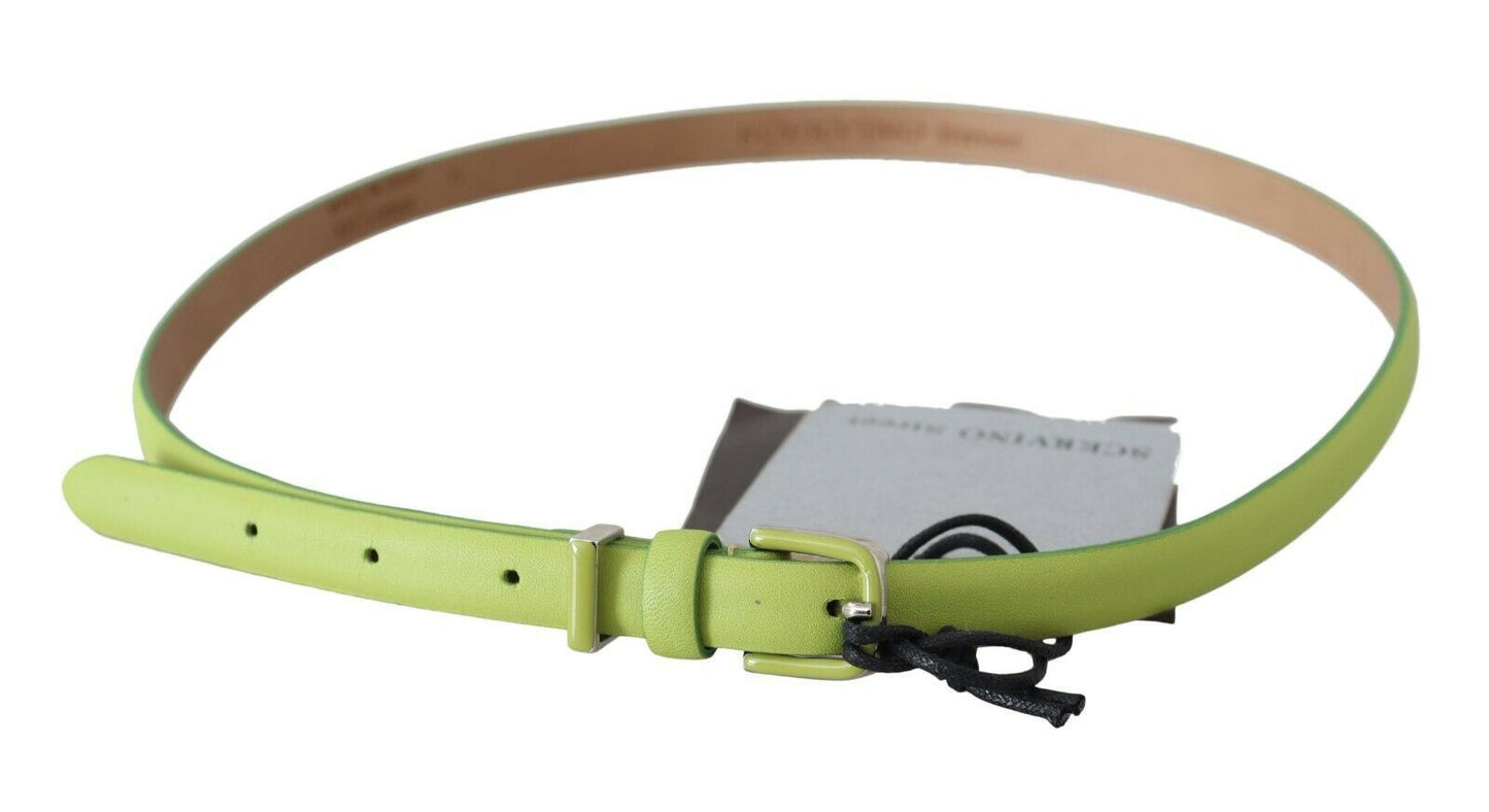 Emerald Green Leather Fashion Belt