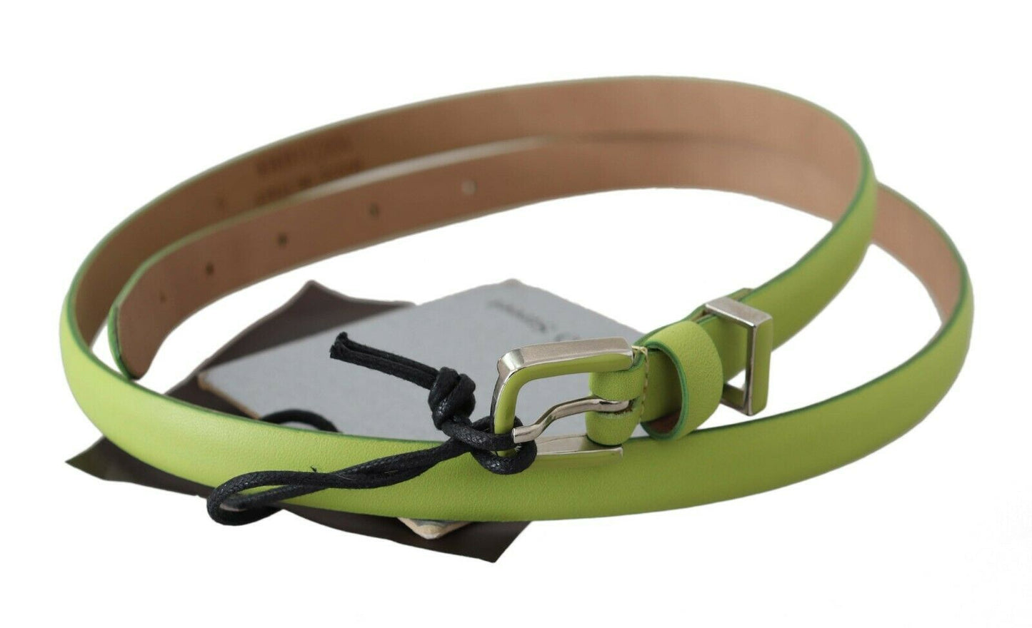 Emerald Green Leather Fashion Belt