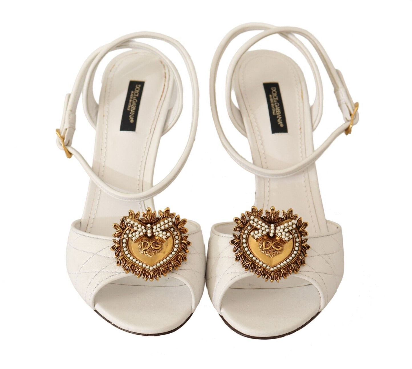 Devotion Crystal-Embellished Heeled Sandals