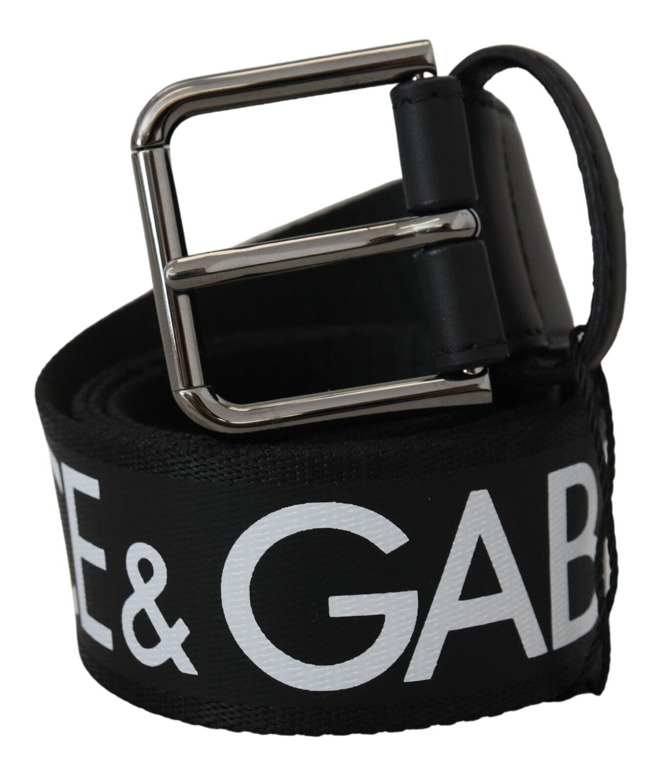 Elegant Monochrome Belt with DG Logo