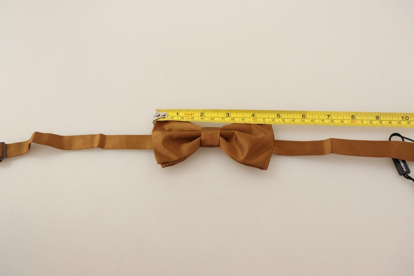 Elegant Silk Brown Bow Tie