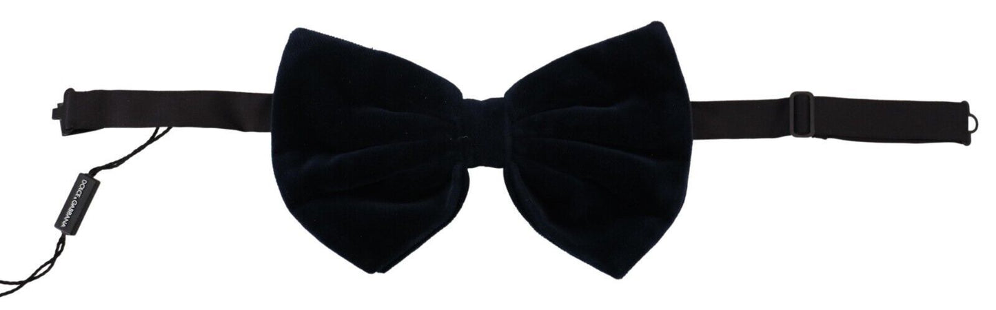 Exclusive Blue Silk Blend Bow Tie