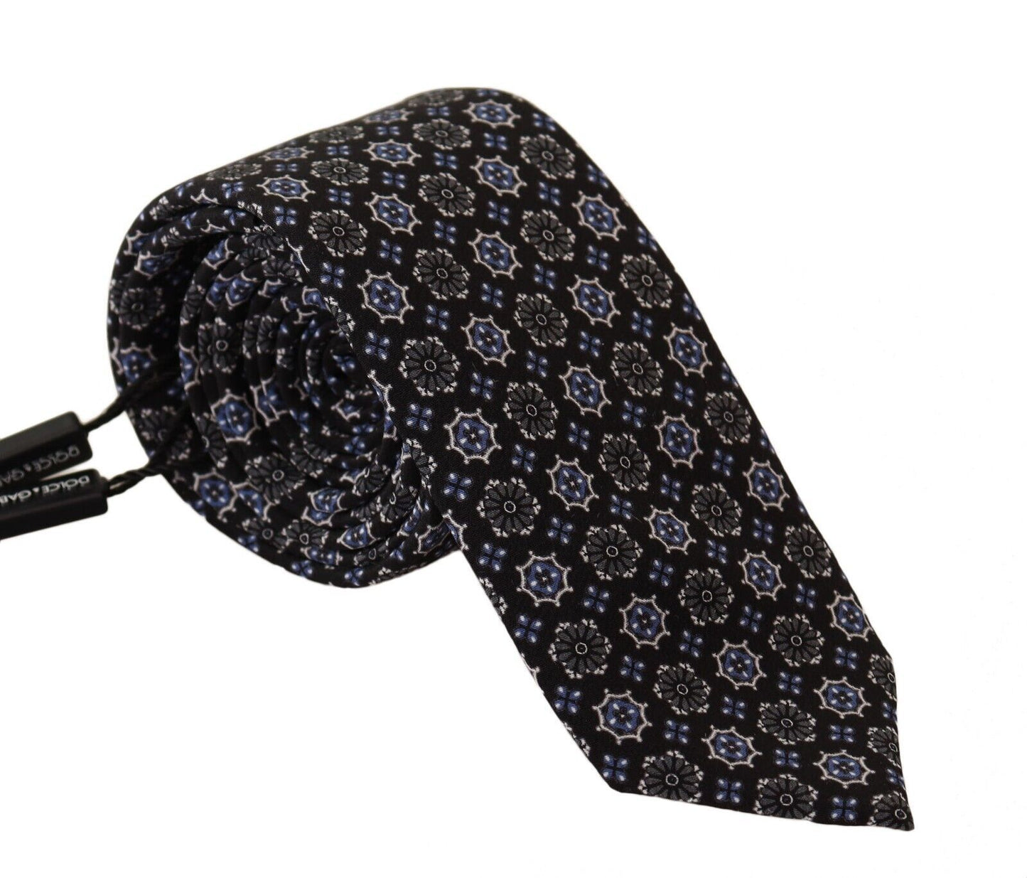 Elegant Silk Patterned Men's Tie