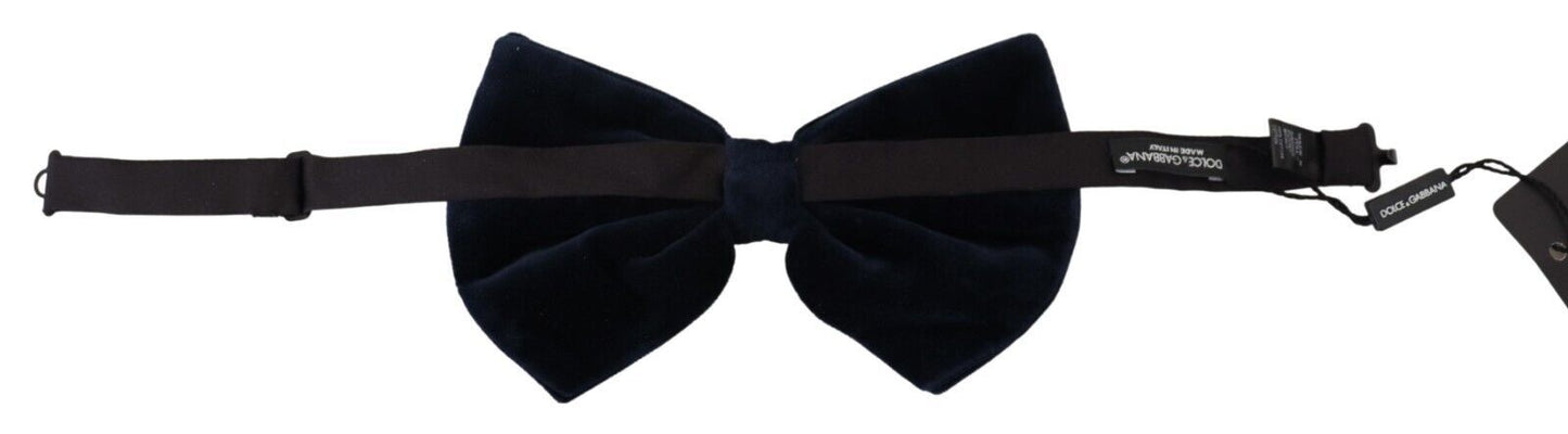 Exclusive Blue Silk Blend Bow Tie