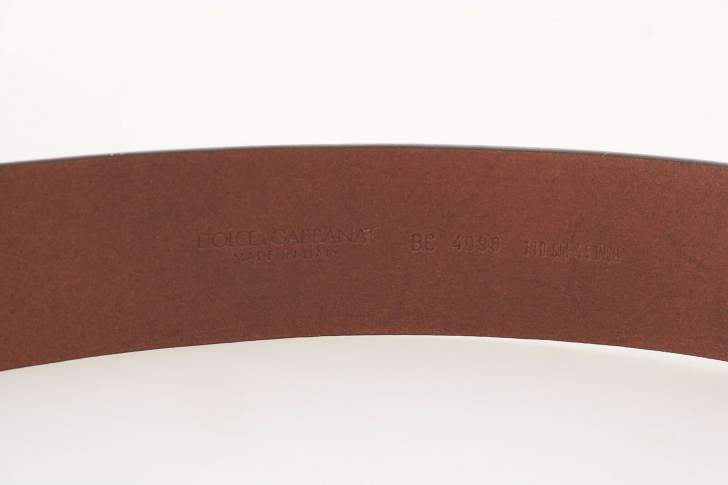 Elegant Sicilian Western Leather Belt