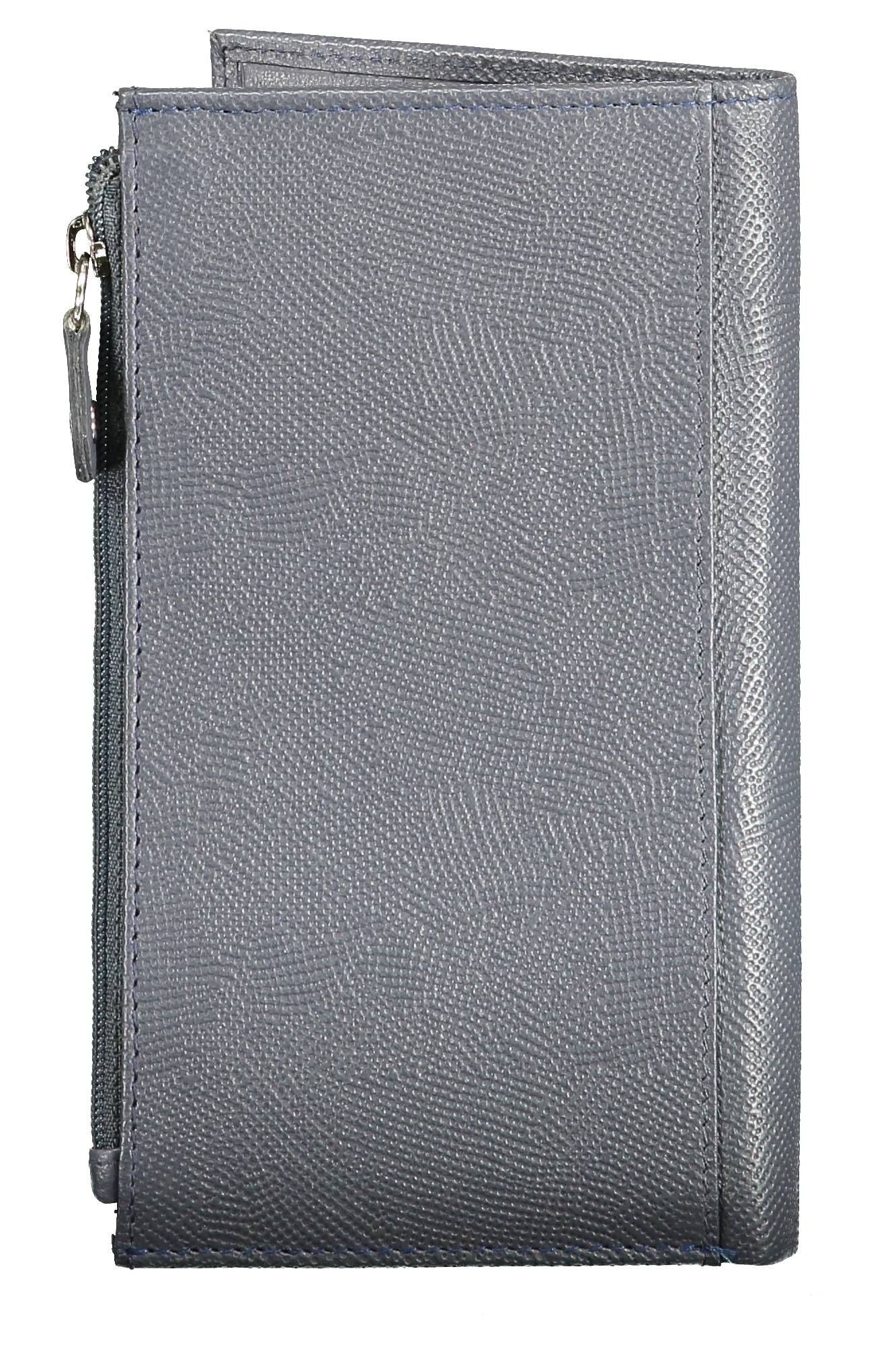 Blue Leather Wallet