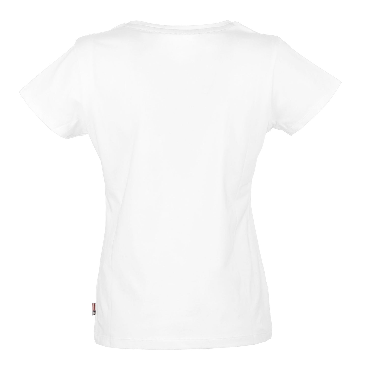 Chic White Cotton Tee