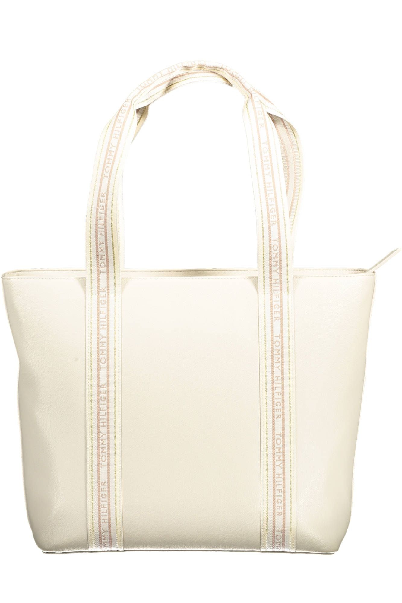 Beige Polyester Handbag