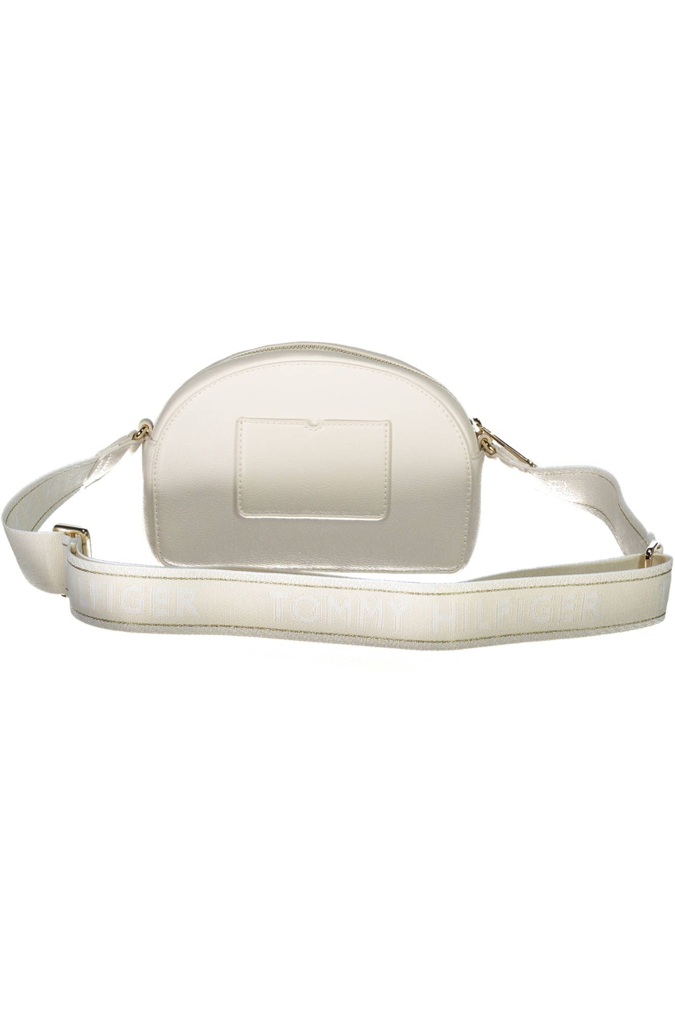 White Polyester Handbag