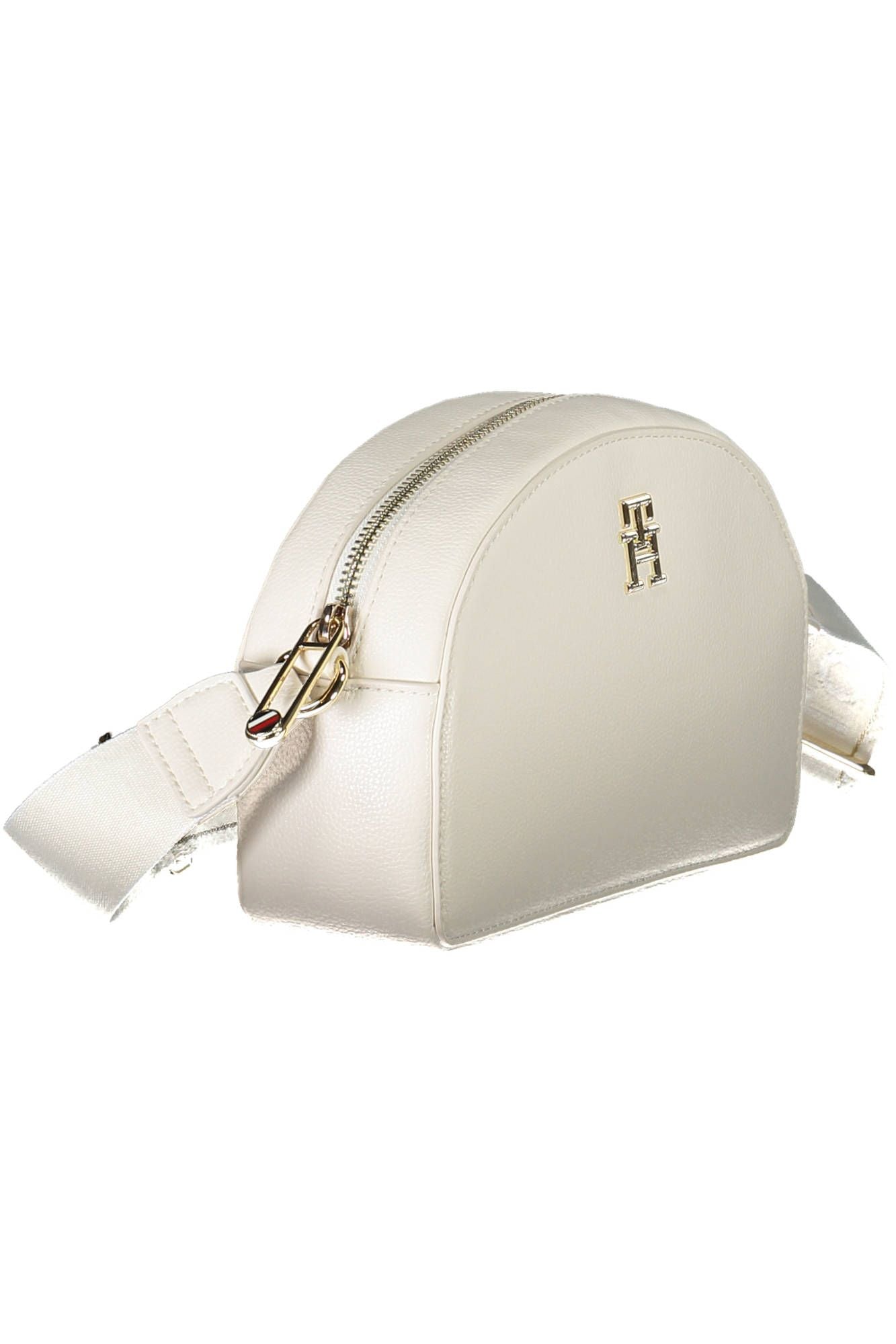 White Polyester Handbag