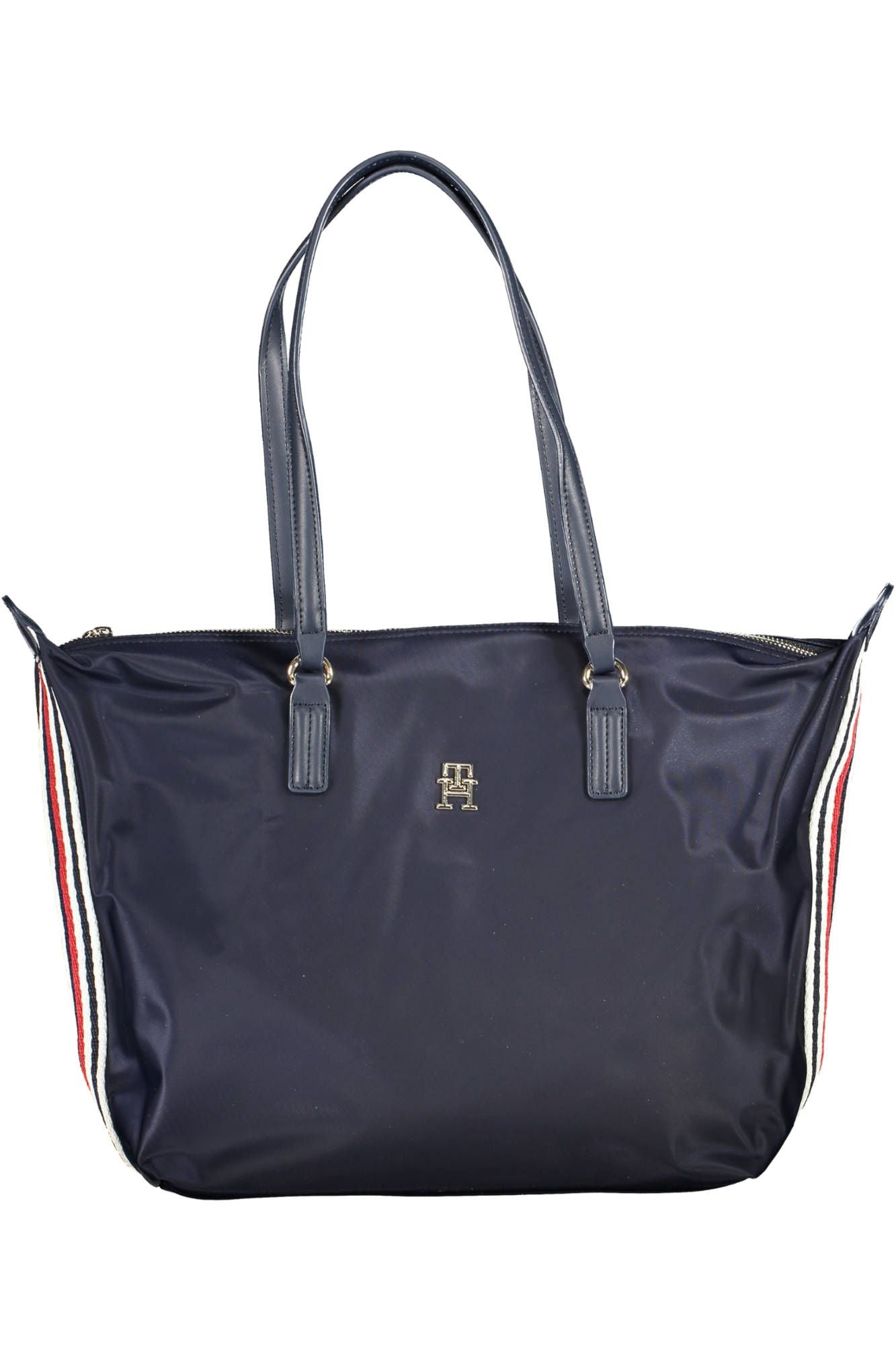 Blue Nylon Handbag