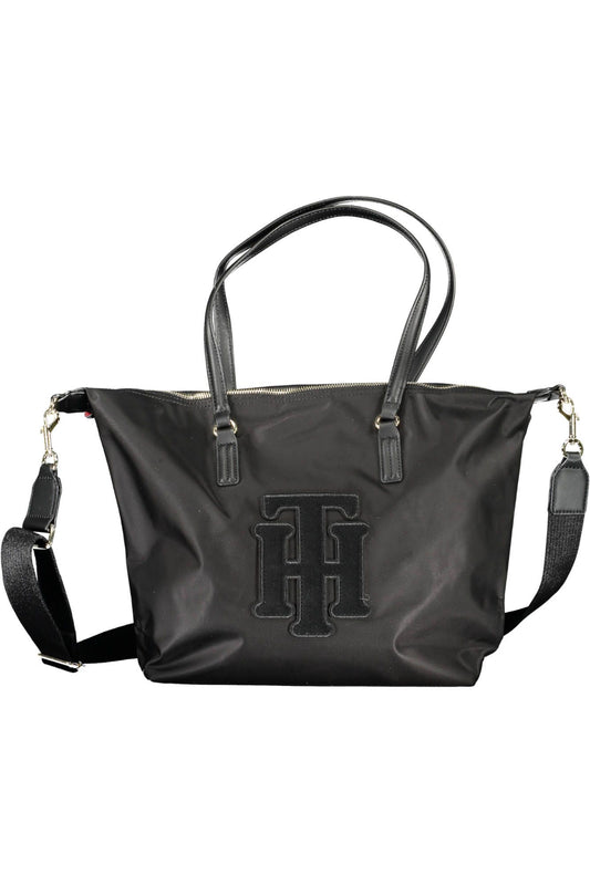 Black Nylon Handbag