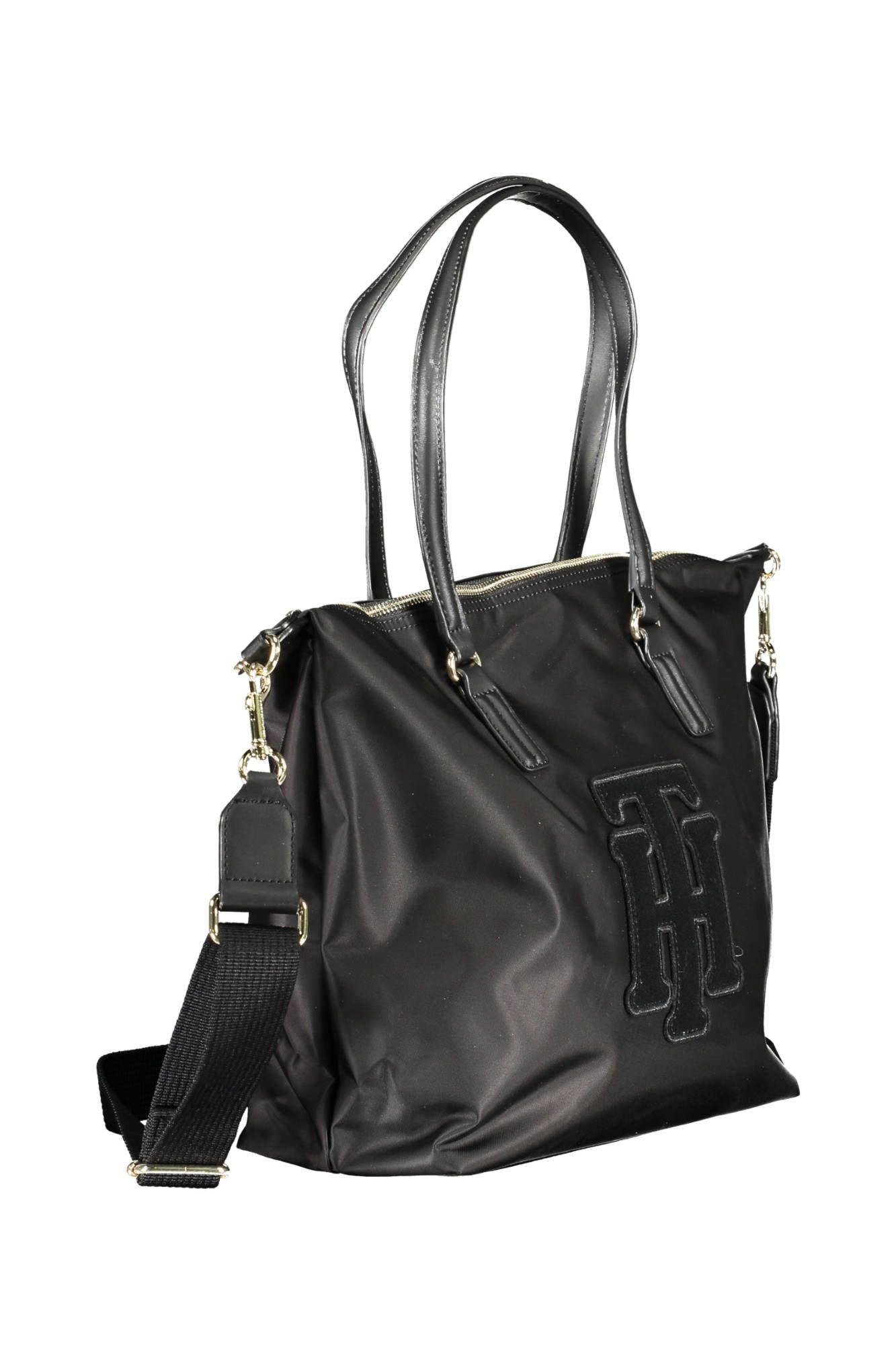 Black Nylon Handbag