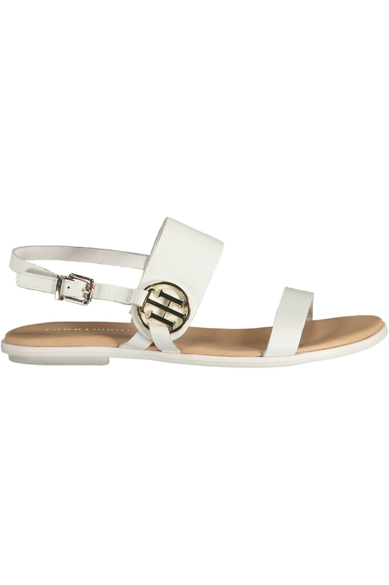 White Leather Sandal