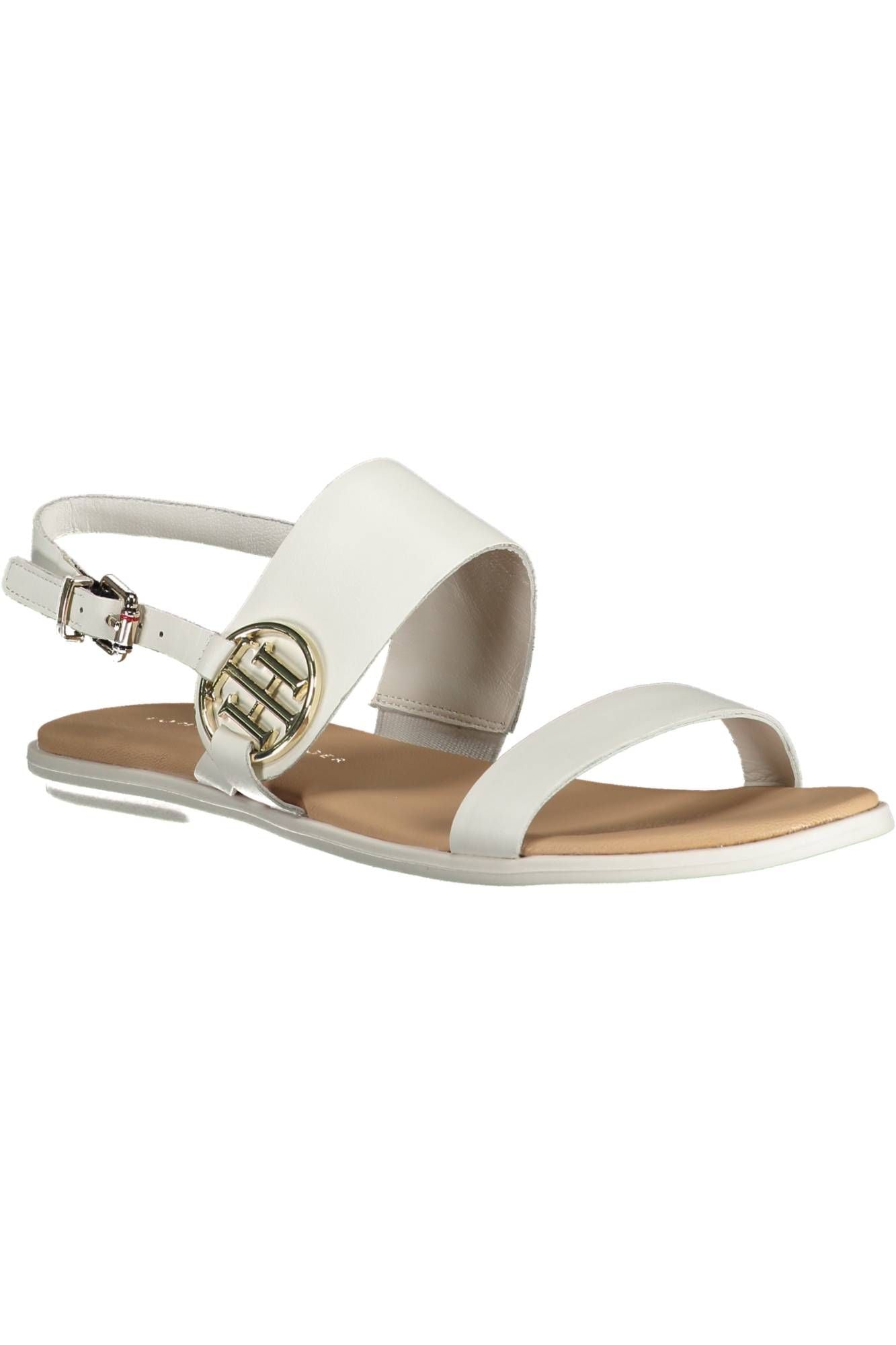 White Leather Sandal