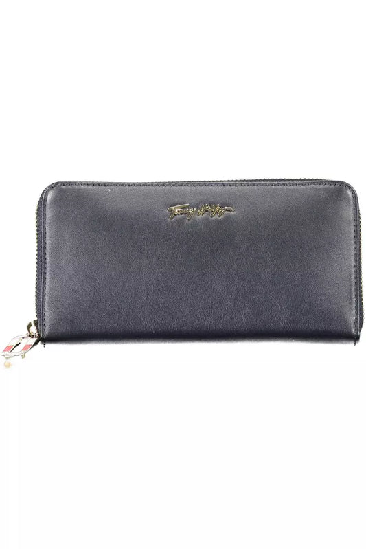 Blue Leather Wallet