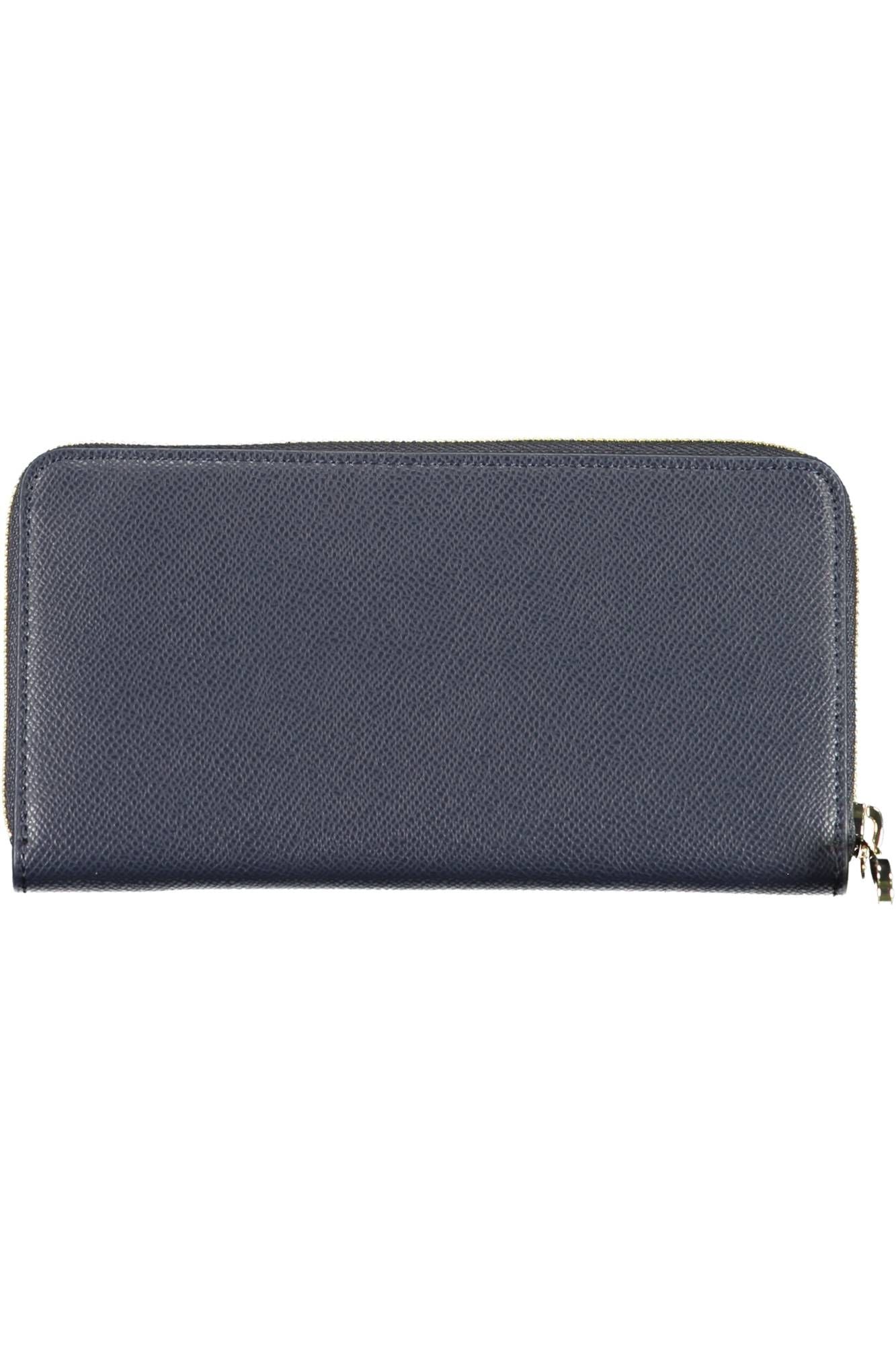 Blue Polyurethane Wallet