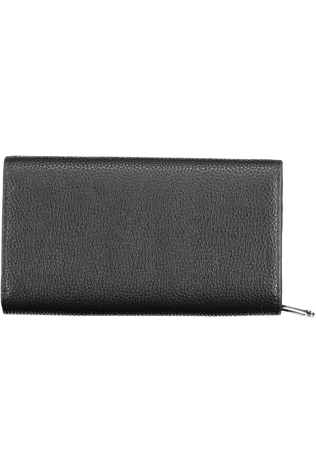 Black Polyurethane Wallet