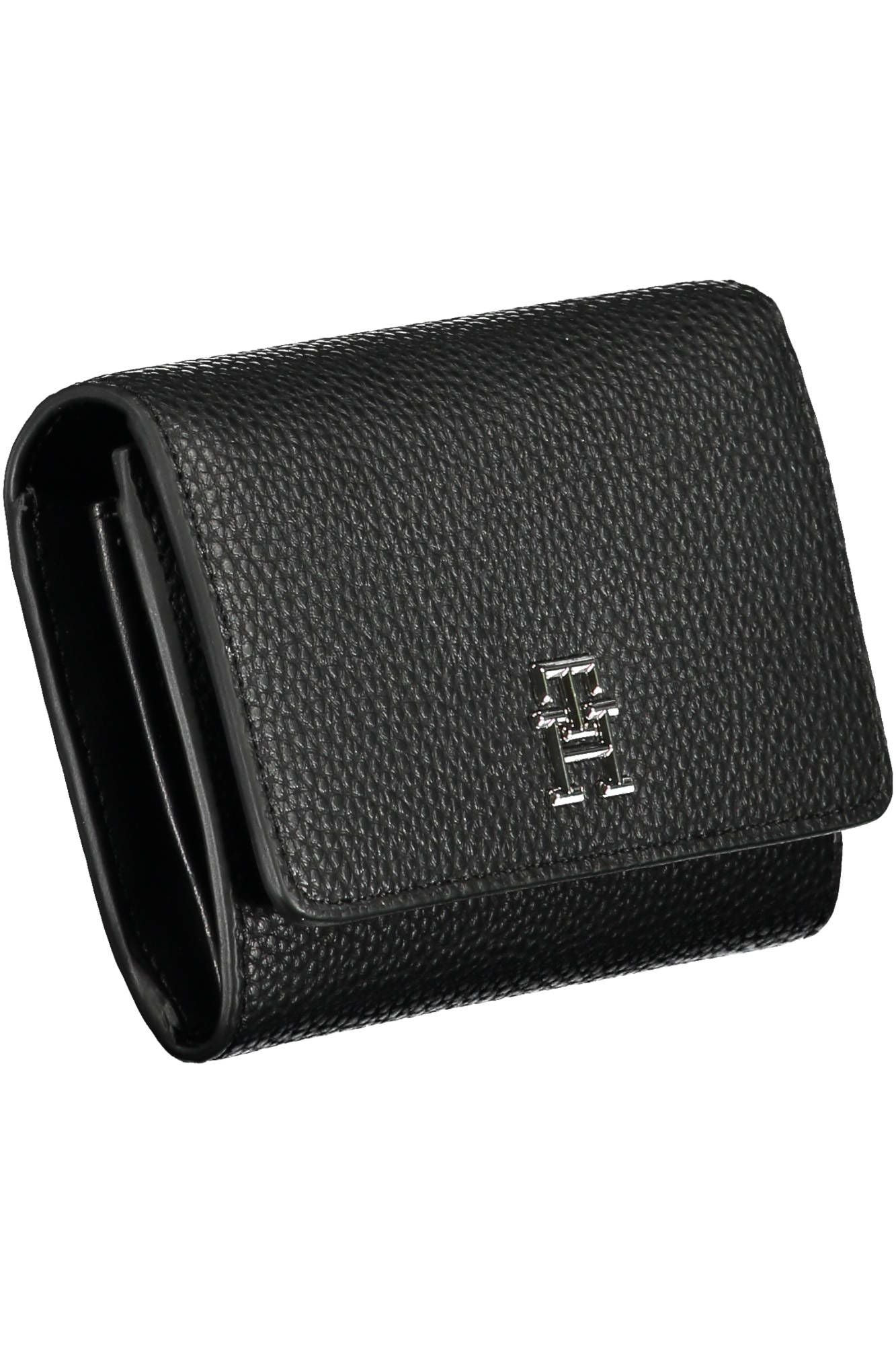 Black Polyurethane Wallet