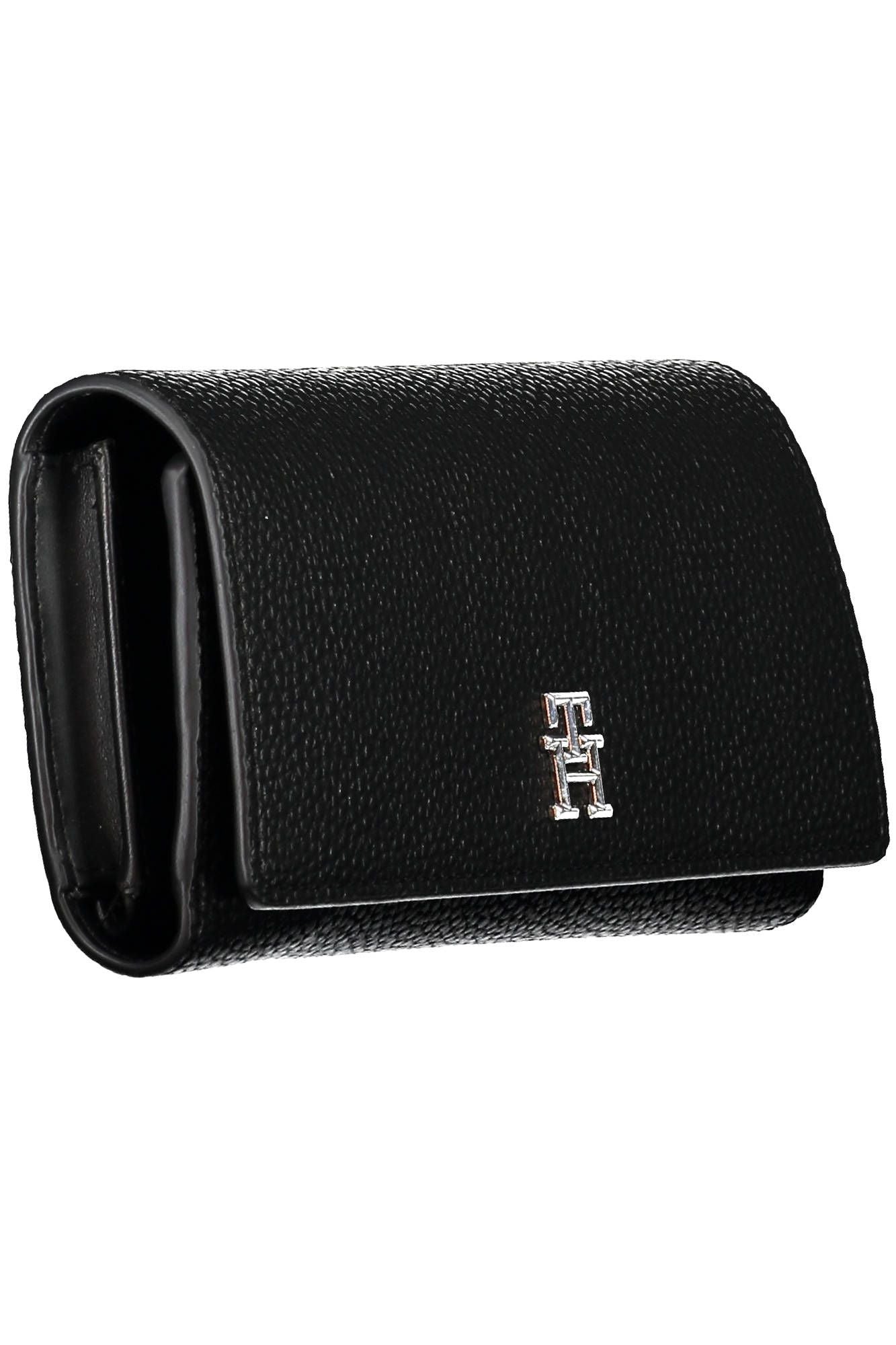 Black Polyurethane Wallet