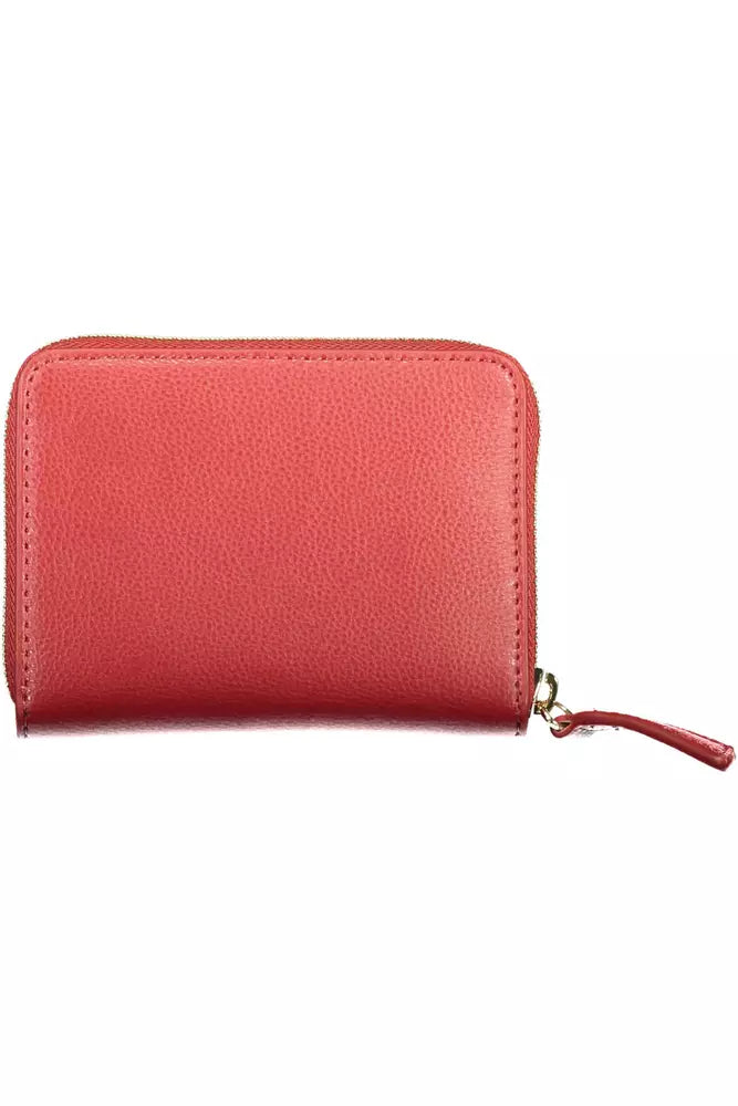 Pink Polyester Wallet