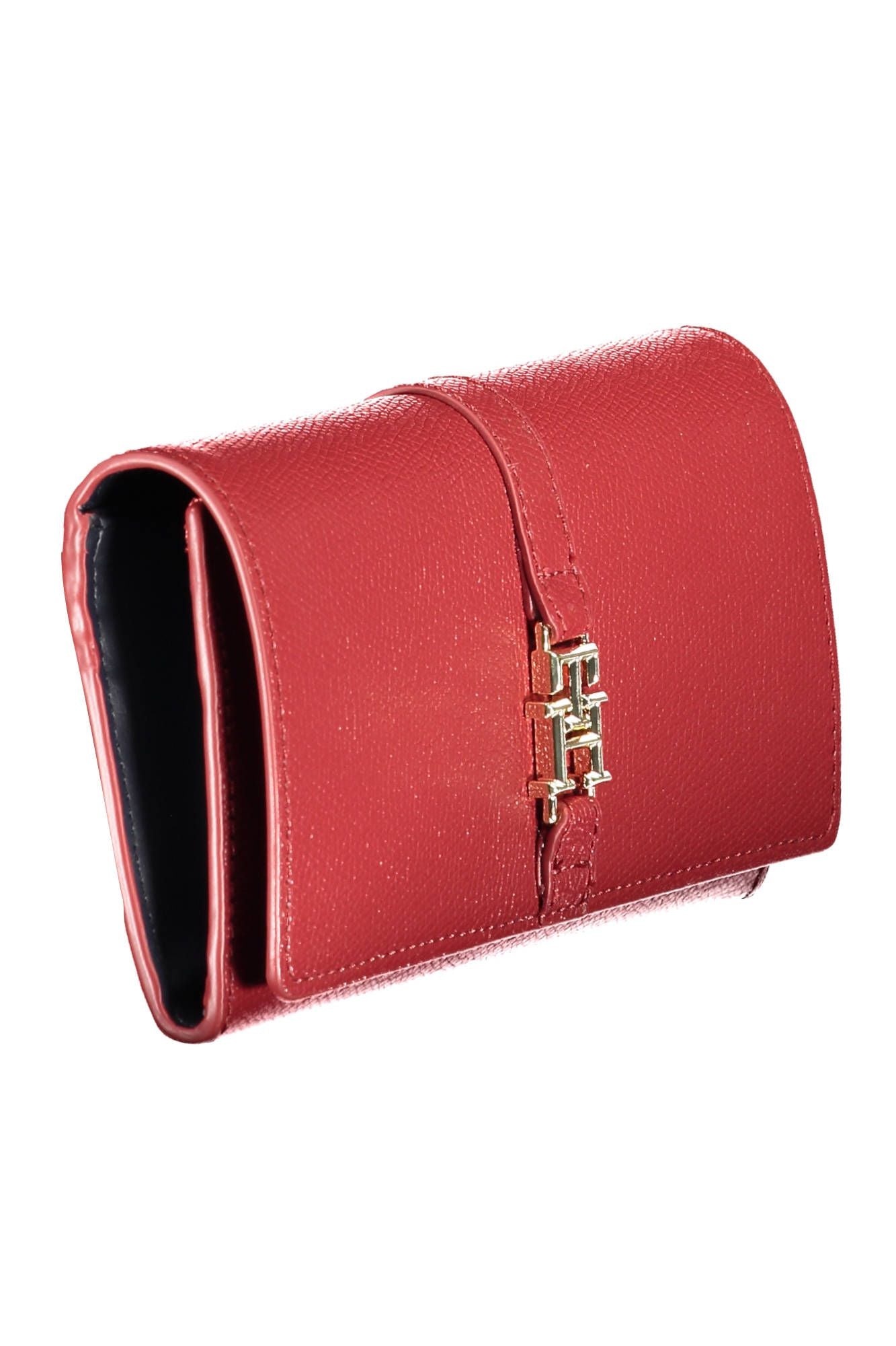 Red Polyurethane Wallet