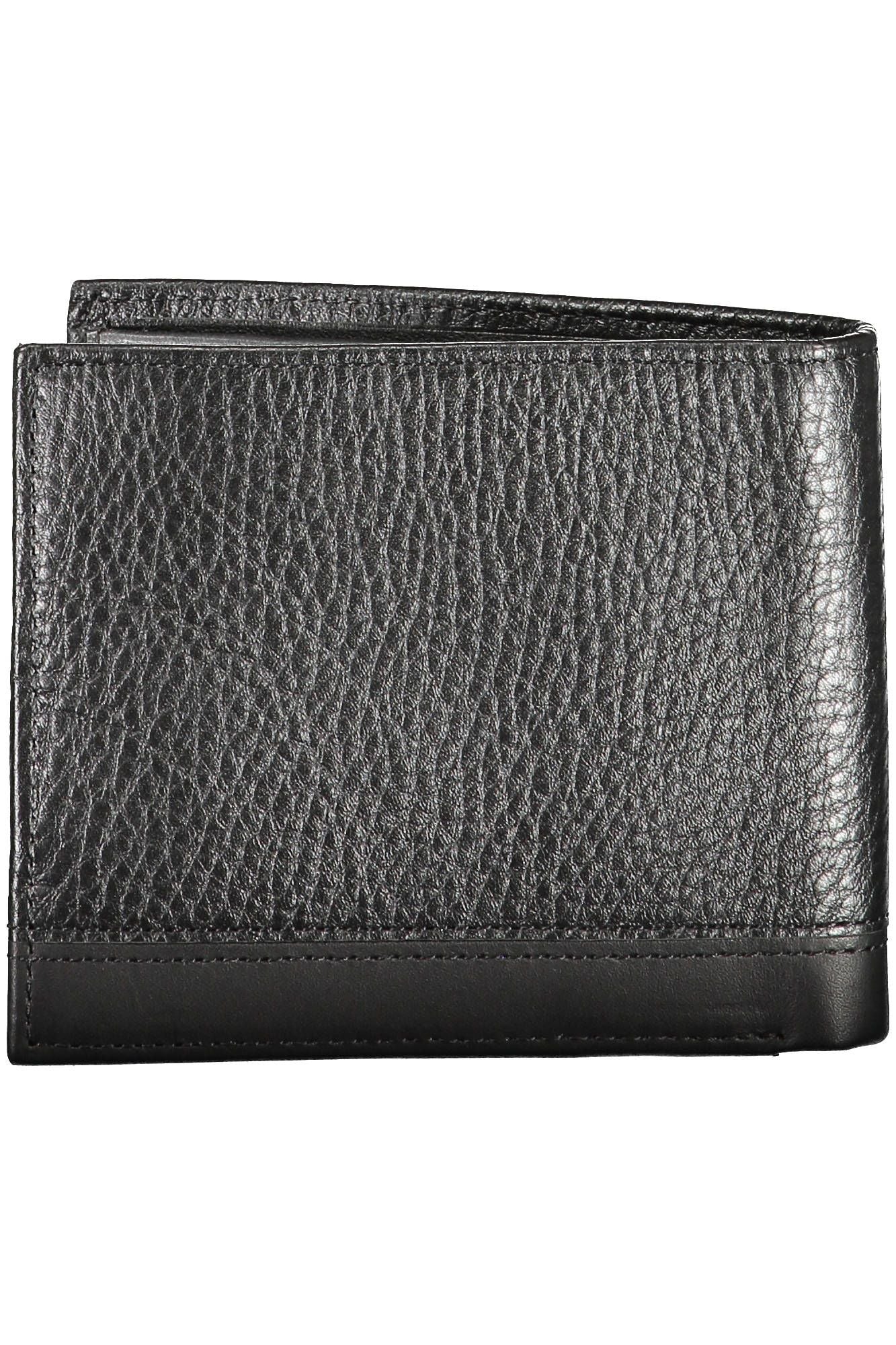 Black Polyurethane Wallet