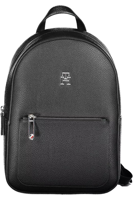 Black Polyethylene Backpack