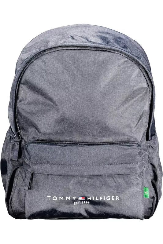 Blue Polyester Backpack