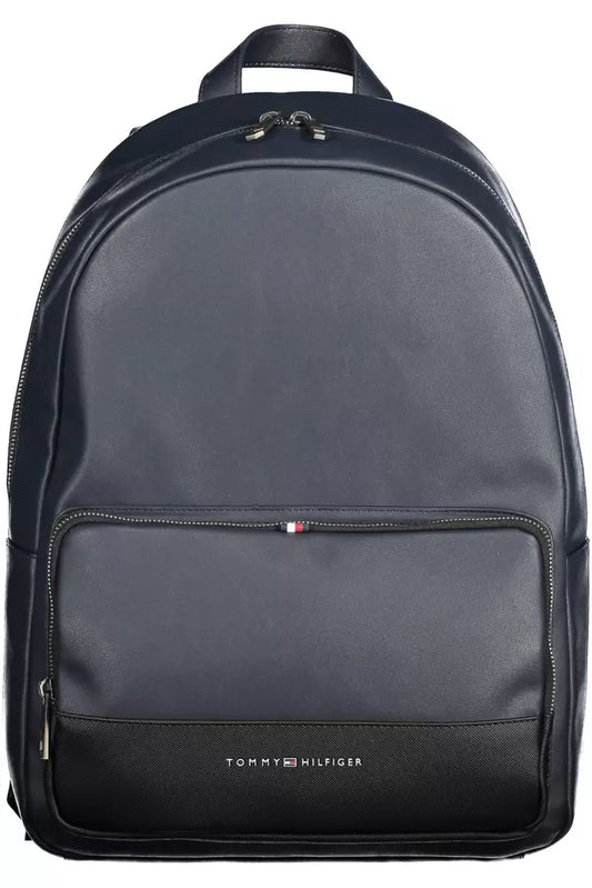 Blue Polyethylene Backpack